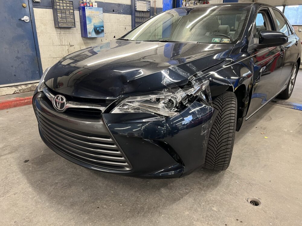 Suburban Autoworks Toyota Camry Collision Repair
